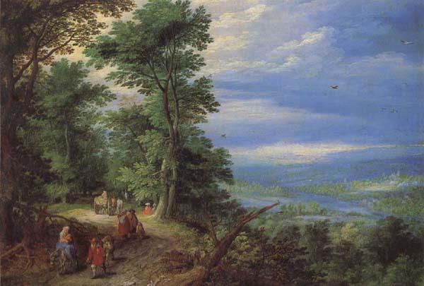 Jan Brueghel The Elder Forest's Edge oil painting picture